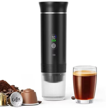 3-in-1 Portable Electric Capsule Coffee Machine With Digital Display