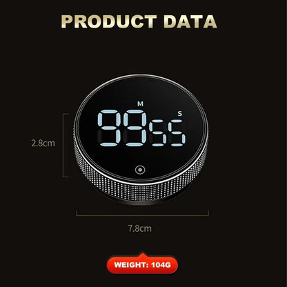 Digital Magnetic Kitchen Timer