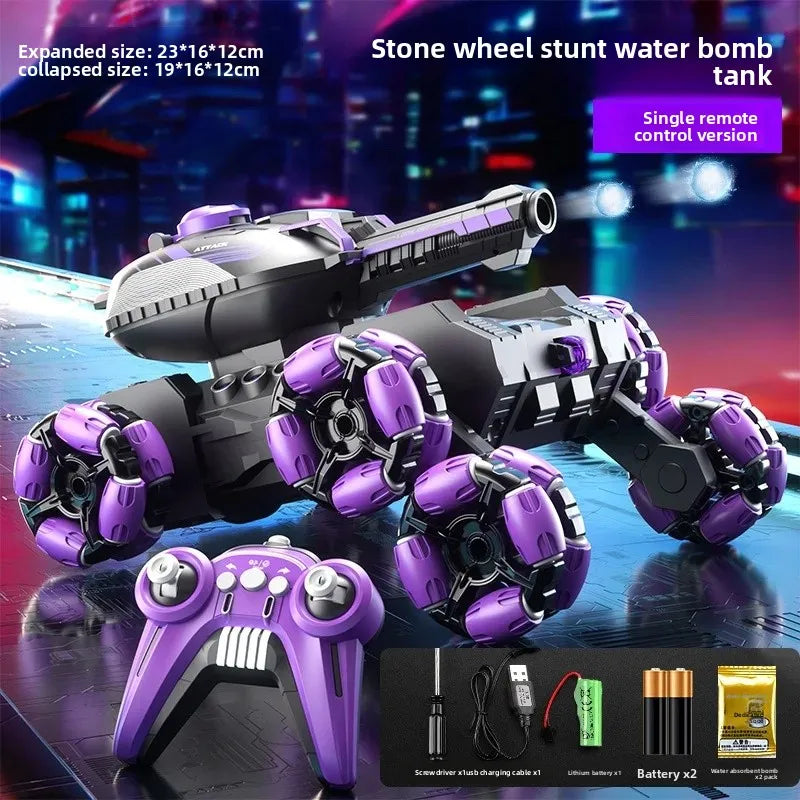 6 Wheeled Remote Control Tank Vehicle