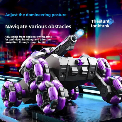 6 Wheeled Remote Control Tank Vehicle