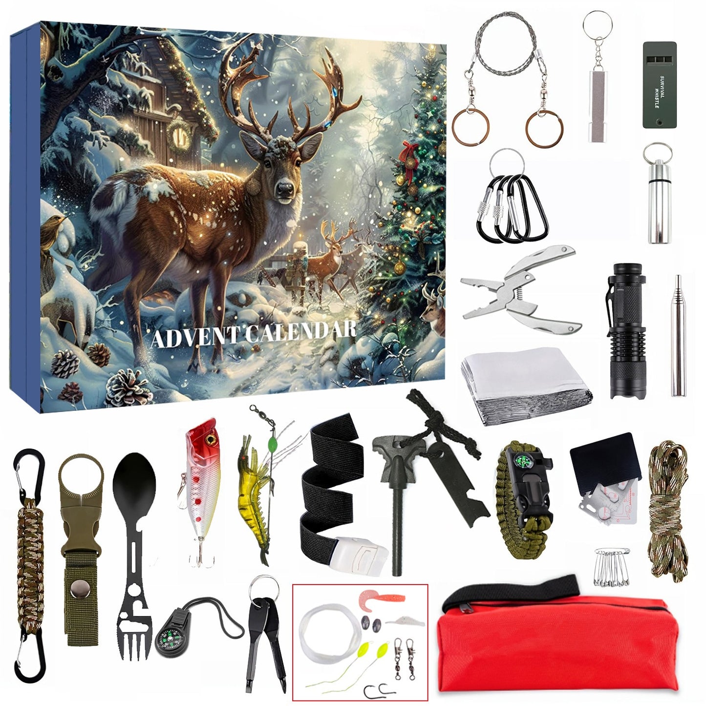 Advent Calendar - Survival Kits for Men 24 Day Countdown