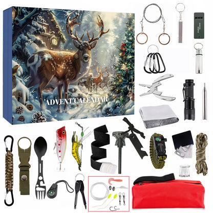 Advent Calendar - Survival Kits for Men 24 Day Countdown