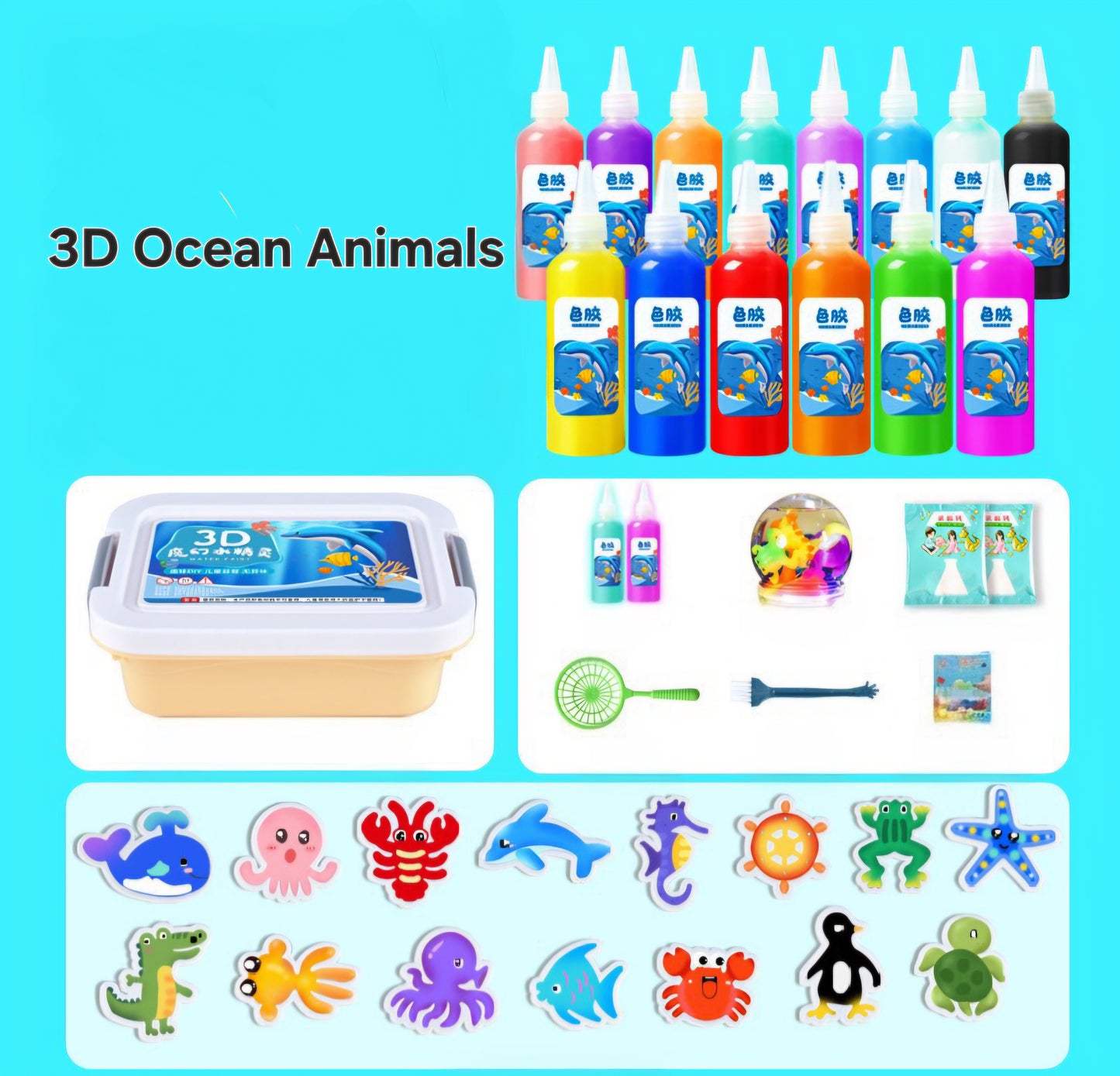 DIY 3D Magic Animals